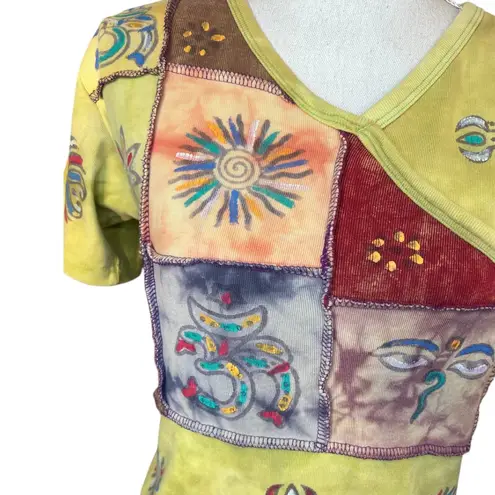 Rising international boho patchwork t