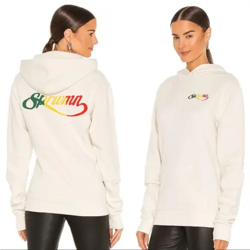 SPRWMN Revolve Script Logo Hoodie Hooded Sweatshirt Sweater Cream Long Sleeve