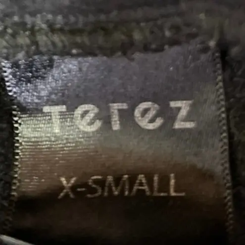 Terez Women's Black Star Print Drawstring Athletic Jogger Sweat Pants Size XS