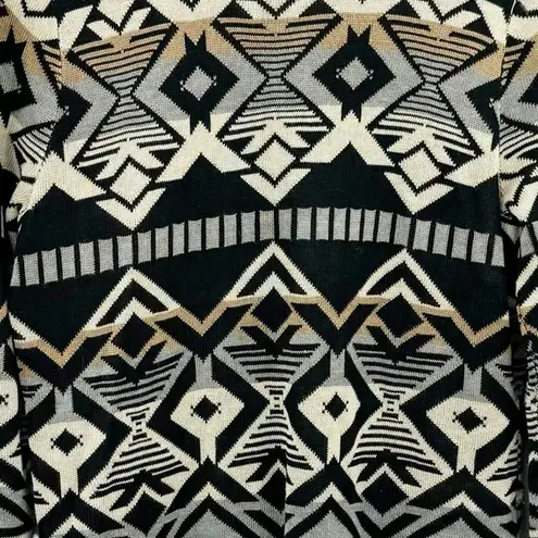 Investments Bohemian Aztec Cardigan Sweater Size Large