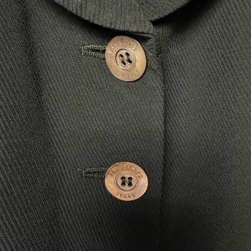 Max Mara Cruise Classic Suit Jacket in Black Size 10