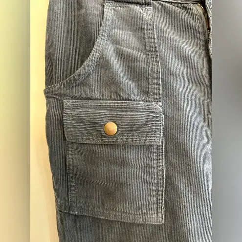 Kapital Blue Handed Corduroy Bush Pant. The color is a dark blue