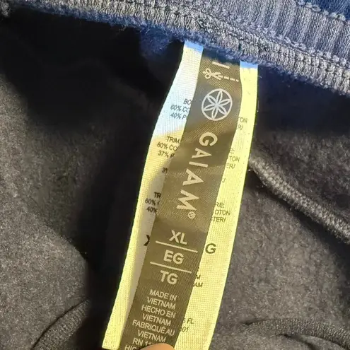 Gaiam Mens Joggers Sweatpants Casual Pants Gorpcore Athleisure Mens XL Blue NWT