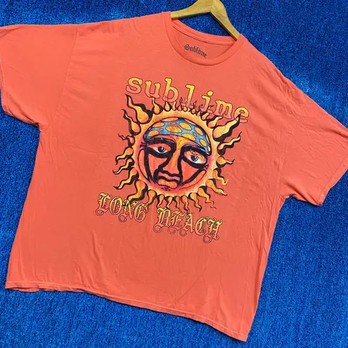 Sublime Vintage Style Orange Rock t-shirt size XXL