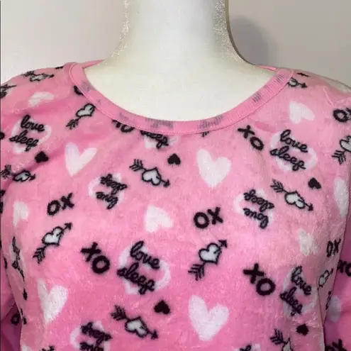 Long sleeve Pajama top. Size M Pink Size M