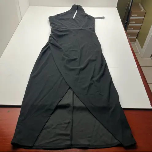 Rachel Roy Rachel One Shoulder Women Size Medium Black Dress Evening Wedding NEW