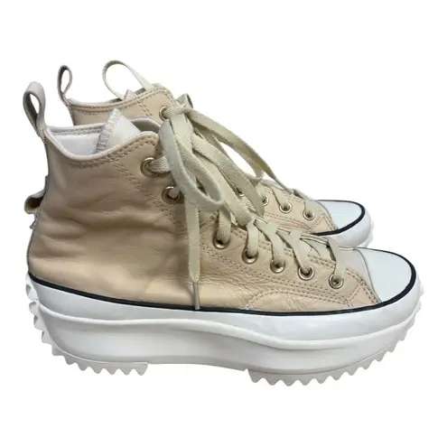 Converse  Run Star Hike High Earthy Tones Platform Leather Mens 9 Women’s 10.5