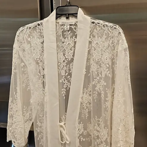 💕BHLDN x RYA COLLECTION💕 Darling Lace Robe ~ White Medium/Large NWOT Size undefined