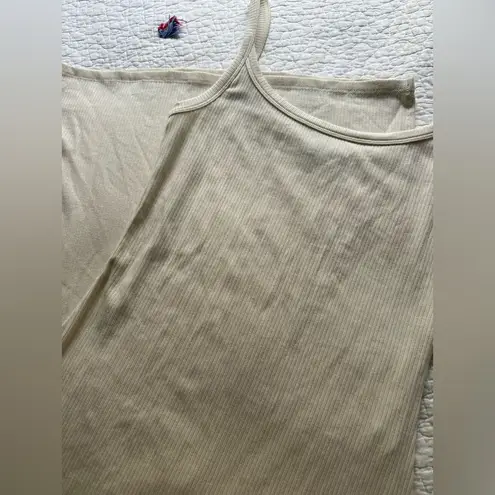 Ghanda Reese midi dress light almond beige Women’s small White