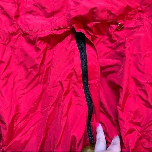 Marmot red snowsuit overalls