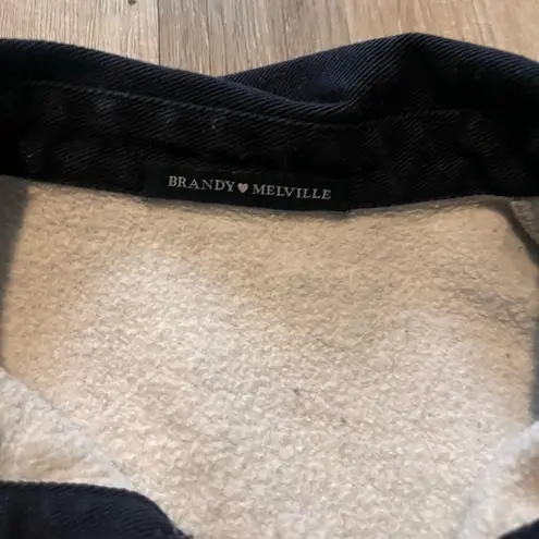 Brandy Melville  Collared Sweatshirt
