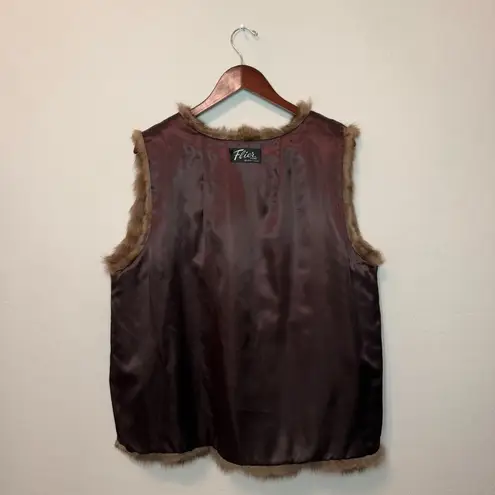 Flier Furs Beverly Hills Custom Russian Sable Gilet/Vest Women’s Size M Brown Size M thumbnail 5