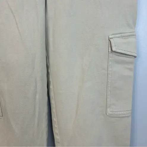 Wilfred Aritzia Cream Modern Cargo Utility Denim Pants Size 4