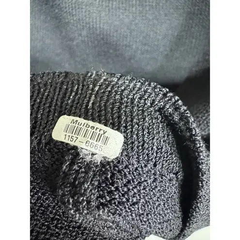 St. John Basic Santana Straight Black Knit Knee Pencil Skirt Size 4 Made in USA