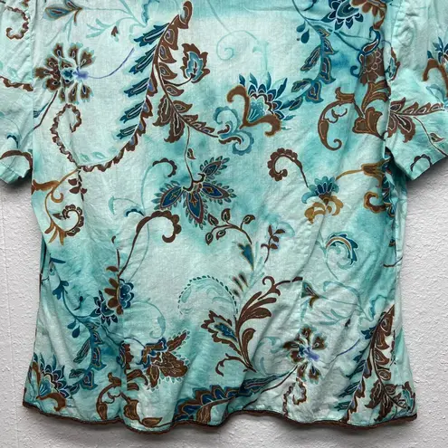 Requirements Y2K Bohemian Fairy Cottage Whimsy Womens Lightweight Top Sz Large