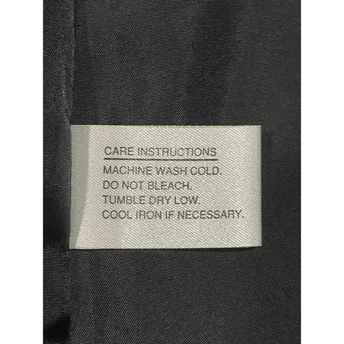 Gallery Black Trench Coat - EUC - Size 10. 200