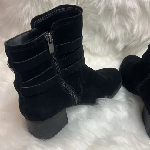 Koolaburra by UGG Women's Kenz Black Suede Tassel Ankle Boots, Size 9 D23