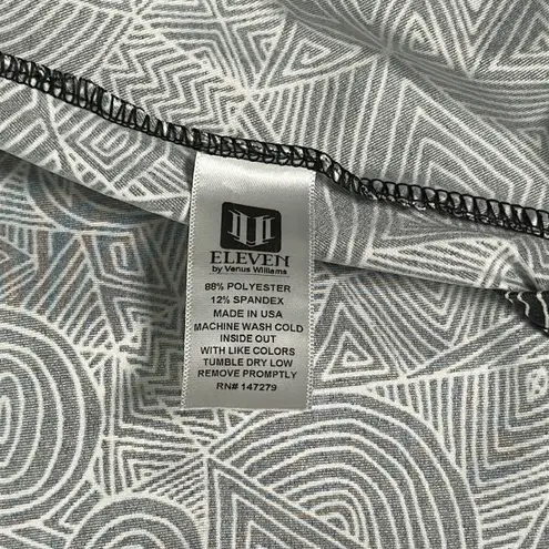 Eleven By Venus Williams Pleated Tennis Skirt Black White Size Large