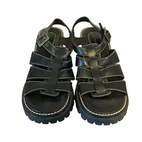 Lower East Side NWOT Y2K CHUNKY SANDALS