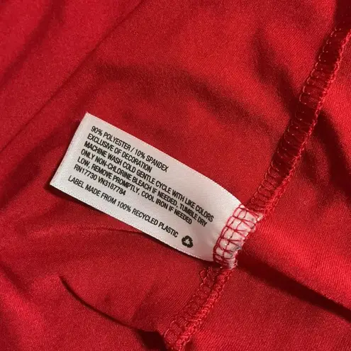 Gilligan OMalley Red Lace Trim Robe Kimono Sleepwear Womens XS TP P