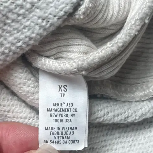 Aerie  Oversized Good Vibes Camo Sweatshirt I Size XS