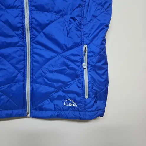 L.L Bean Primaloft Packable Vest Gorpcore Outdoor Hiking Camping Blue Sz L NWT Size L