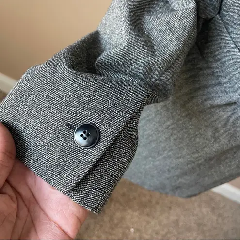 Max Mara | Gray Wool Silk Blend Blazer Jacket Sz 6