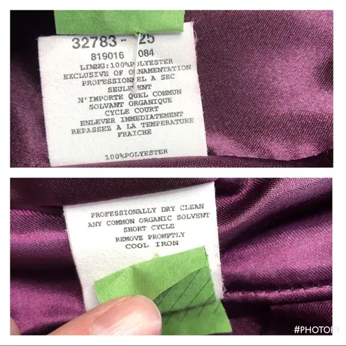 Gunne Sax Jessica McClintock Strapless Satin Dress