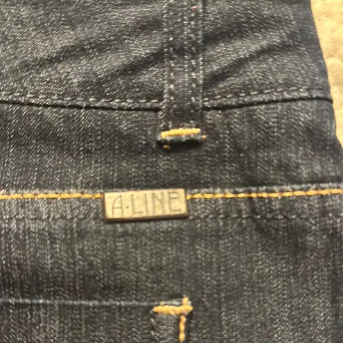 Blue Flare Wide Leg Jeans with Clean Finish Size 12