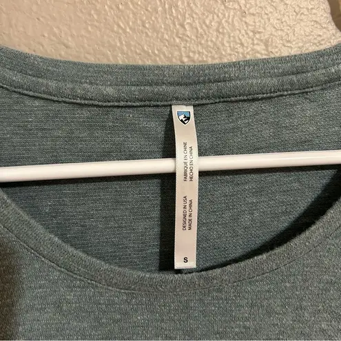 Kuhl Brisa Twist Hemp Blend Short Sleeve Pocket Shirt Women’s Size Small