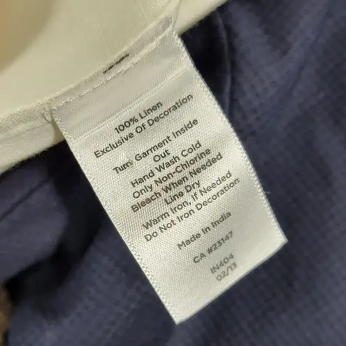 Talbots  Womens Capsule Wardrobe Set L/12 Linen Top & Ankle Pants Casual Travel - Image 12