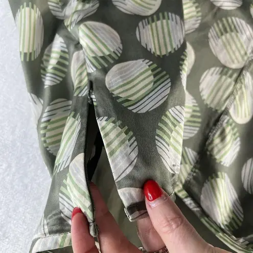 Amanda Smith VTG Y2k 8 Skirt Silk Slip Fairy Whimsy Bella Swan Midi Coquette Green Flowy