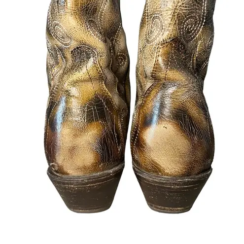 Corral Boots Inlay Pointed Toe Western Boots Sz 6M Made in Mexico