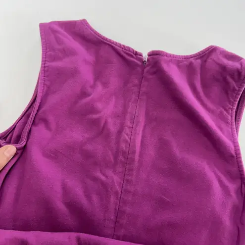 Eshakti Dress Womens 4 Sleeveless Fit Flare Knee Length Pockets Casual Workwear