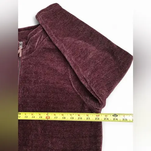 32 Degrees Heat Women's Fleece Pullover 1/4 Zip Purple Size L