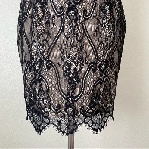 Bobi Black Sleeveless Lacy C1 Dress