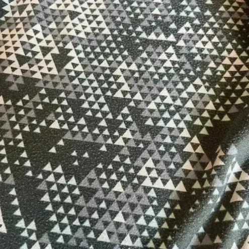 The North Face  Flashdry Crop Leggings Green White Print Women's Size Large‎ L