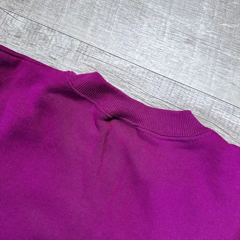 Vintage USA Olympics 90s Crewneck Sweatshirt Womens M Berry Embroidered Logo Pink Size M