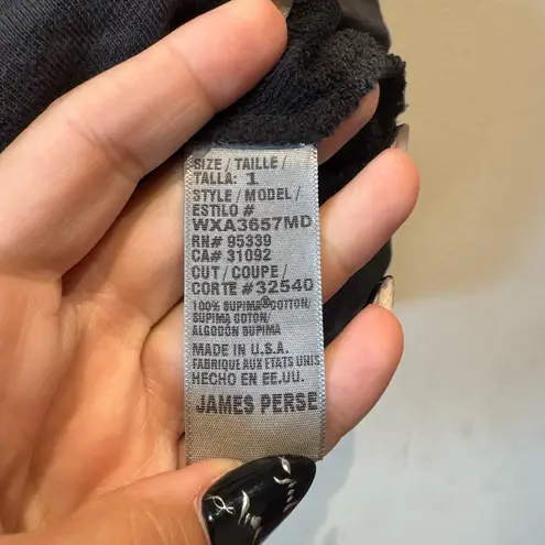 James Perse Tie Dye Cotton Jersey Sweatshirt size 1