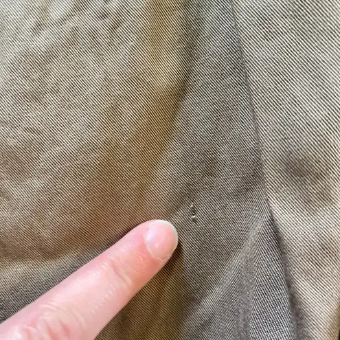 Maggy London Vintage Khaki Minimal Western Jumpsuit Womens 0