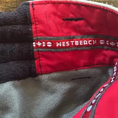 Westbeach Snowboarding Apparel Waterproof Breathable Snow Pants Women's Medium Black