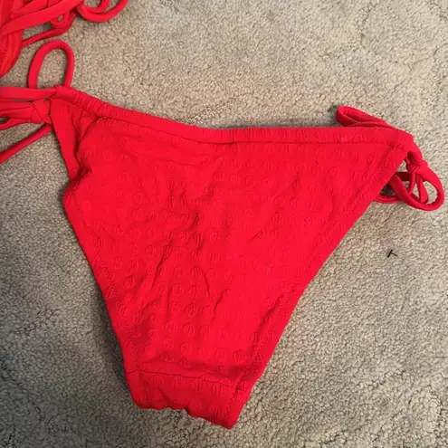 Topshop Red bikini