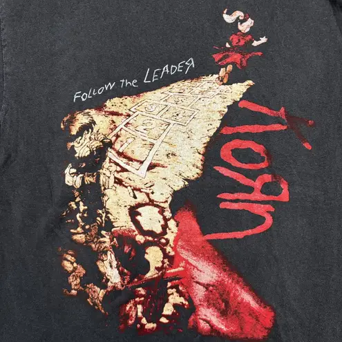 Korn Follow The Leader Nu Metal Band T-Shirt Size Large