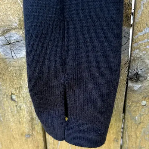 CALIA Carrie Underwood Effortless Ballet Wrap Sweater Black Sz XS