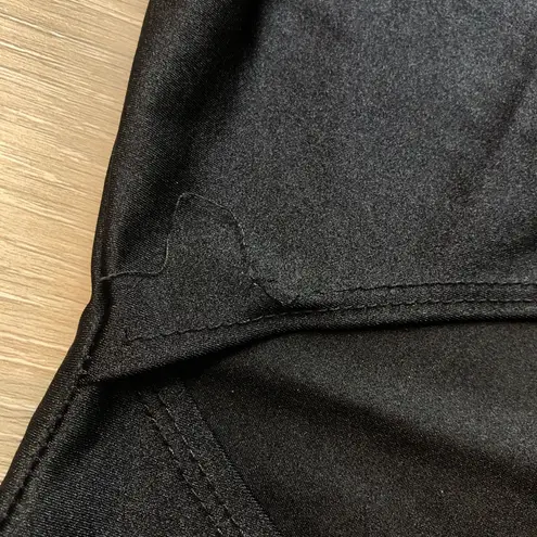 Sorella Black Cutout Bodysuit Size Medium