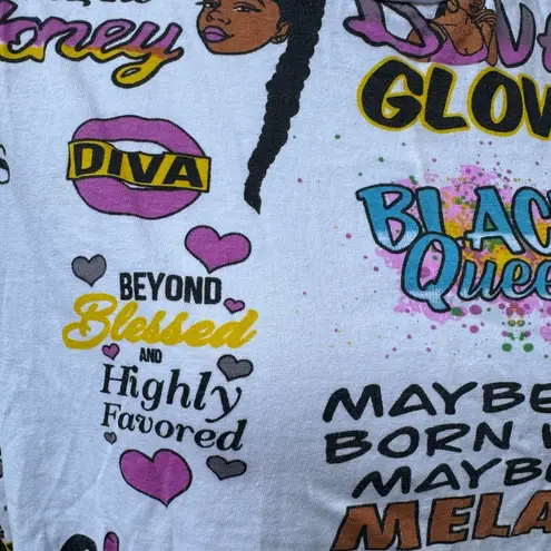 On Fire Melanin love tee! / M / Excellent condition