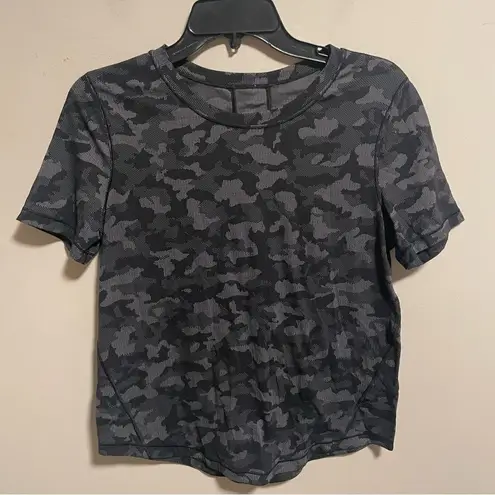 Lululemon  Long Distance Heritage Camo Jacquard Black Lunar Rock- Size Small 4