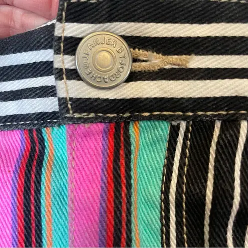 Jordache Jeanjer by Y2K striped vintage retro skirt denim Size 11/12