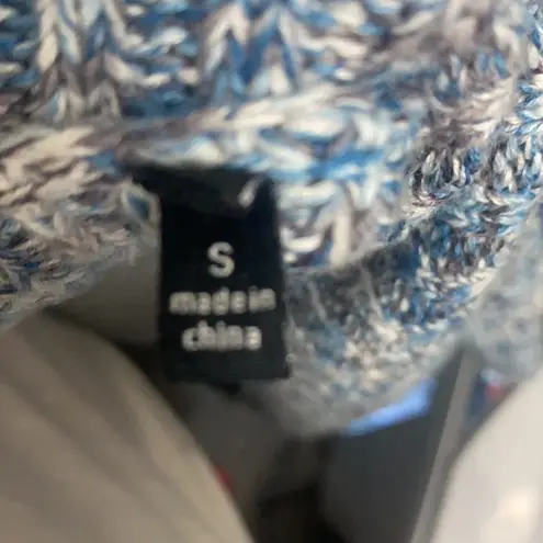 CAbi  Napa Blue Sweater Duster