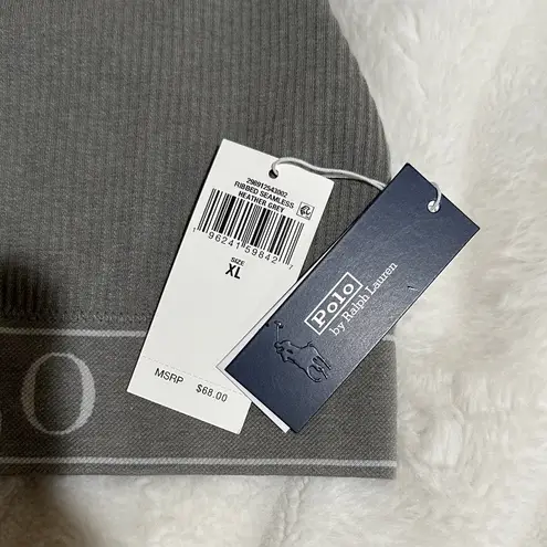 NWT Polo by Ralph Lauren Size XL Seamless Tank Bra Gray